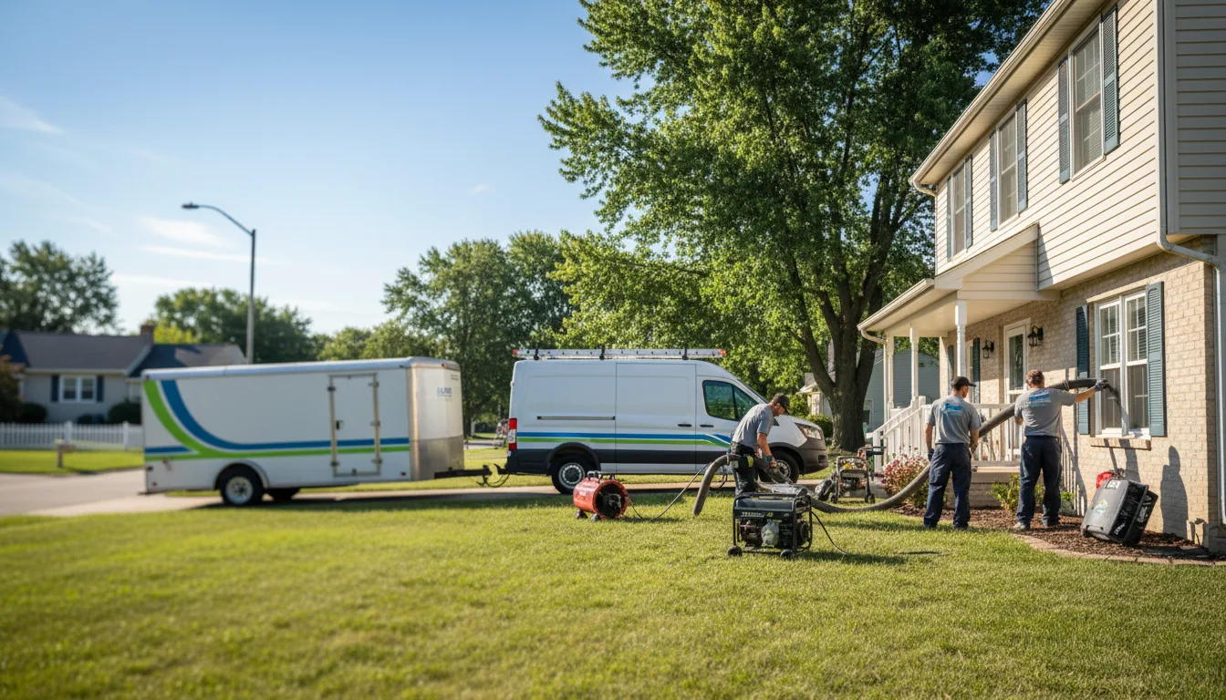 Flooded Basement Restoration And Cleanup With Repair in Inman, NE near me